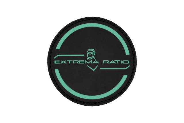 PATCH TPR TONDA 85Ø MM BLACK - LUMINESCENTE | Extrema Ratio