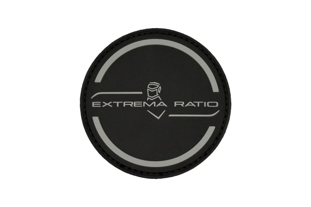 PATCH TPR TONDA 85Ø MM BLACK - SILVER | Extrema Ratio