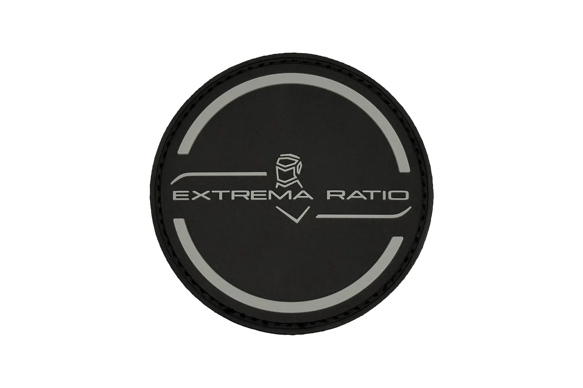 PATCH TPR TONDA 85Ø MM BLACK - SILVER | Extrema Ratio